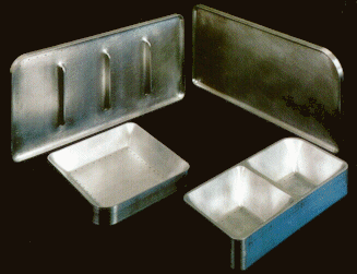 A selection of cooked meat inserts A selection of cooked meat inserts